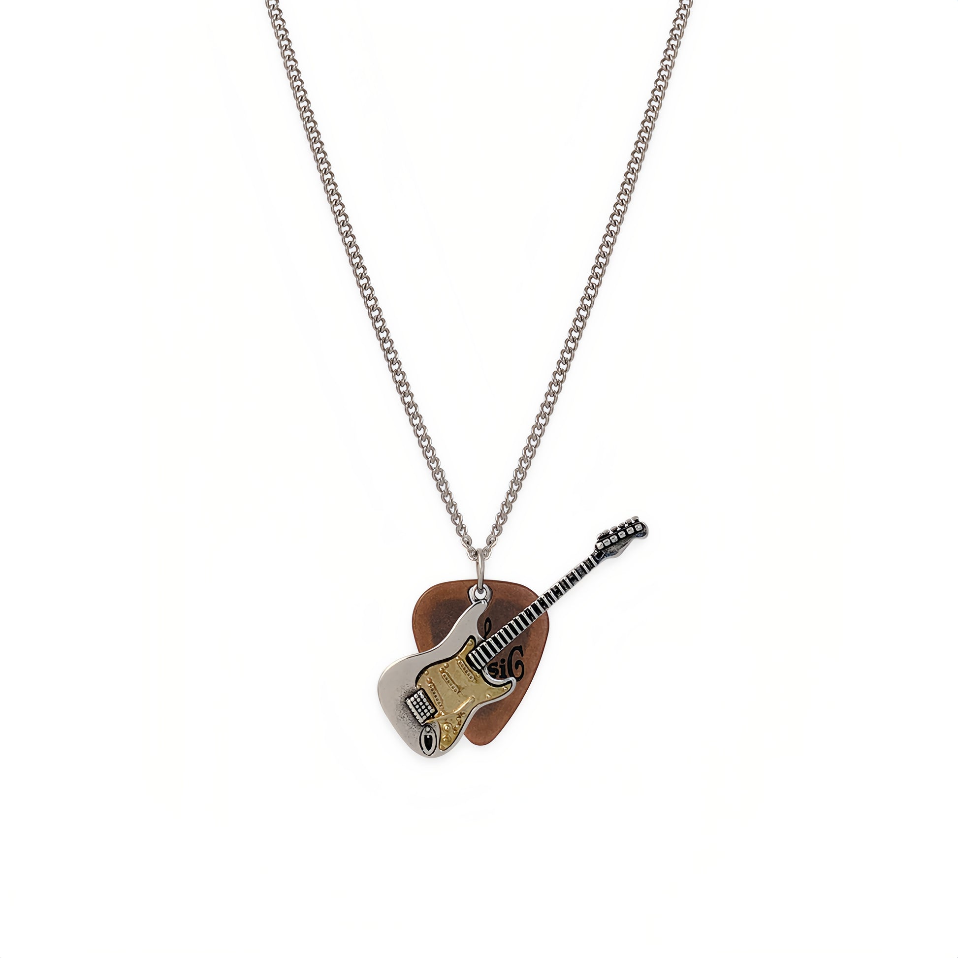 American Vintage Guitar Pick Pendant (Free shipping)