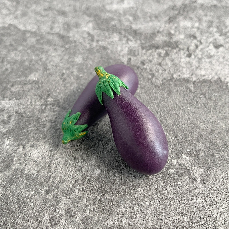 Handmade Eggplant Pendant
