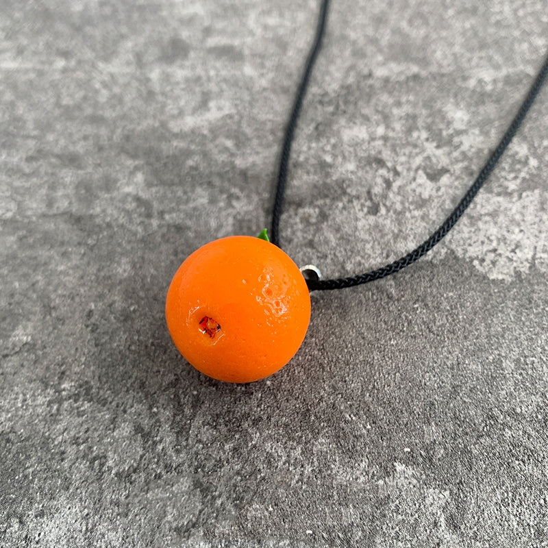 Handmade Orange Pendant