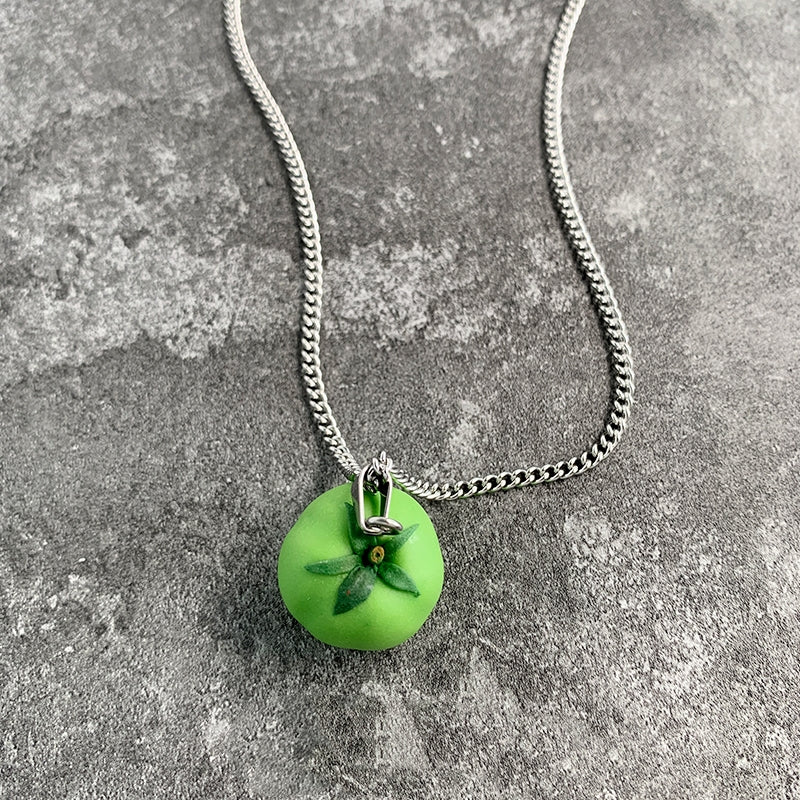 Handmade Tomato Pendant