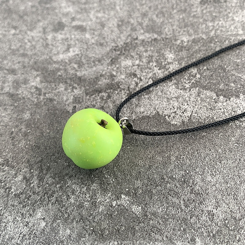 Handmade Apple Pendant (Free shipping)