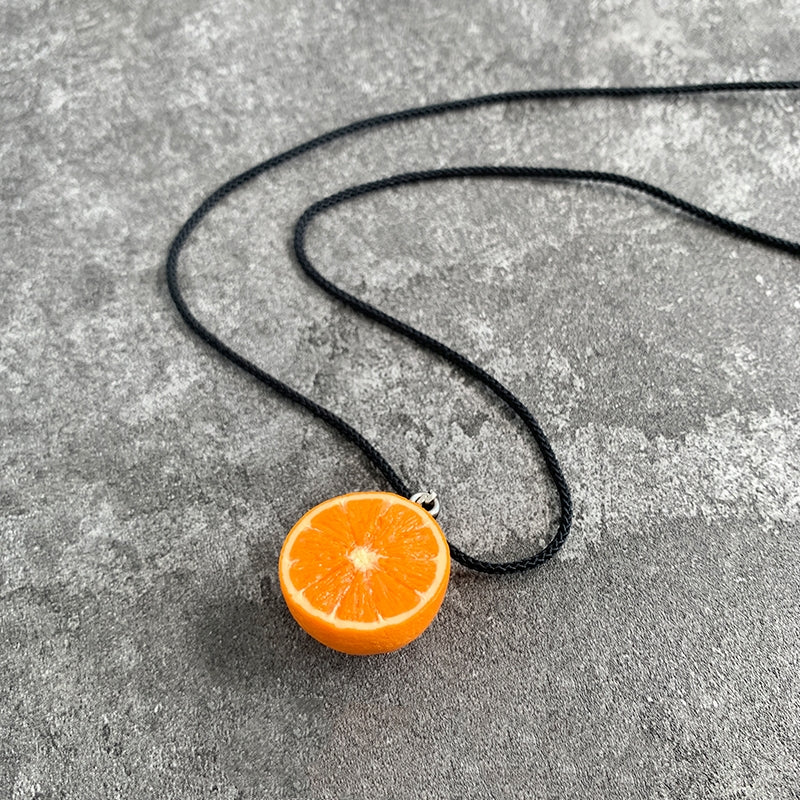 Handmade Orange Pendant
