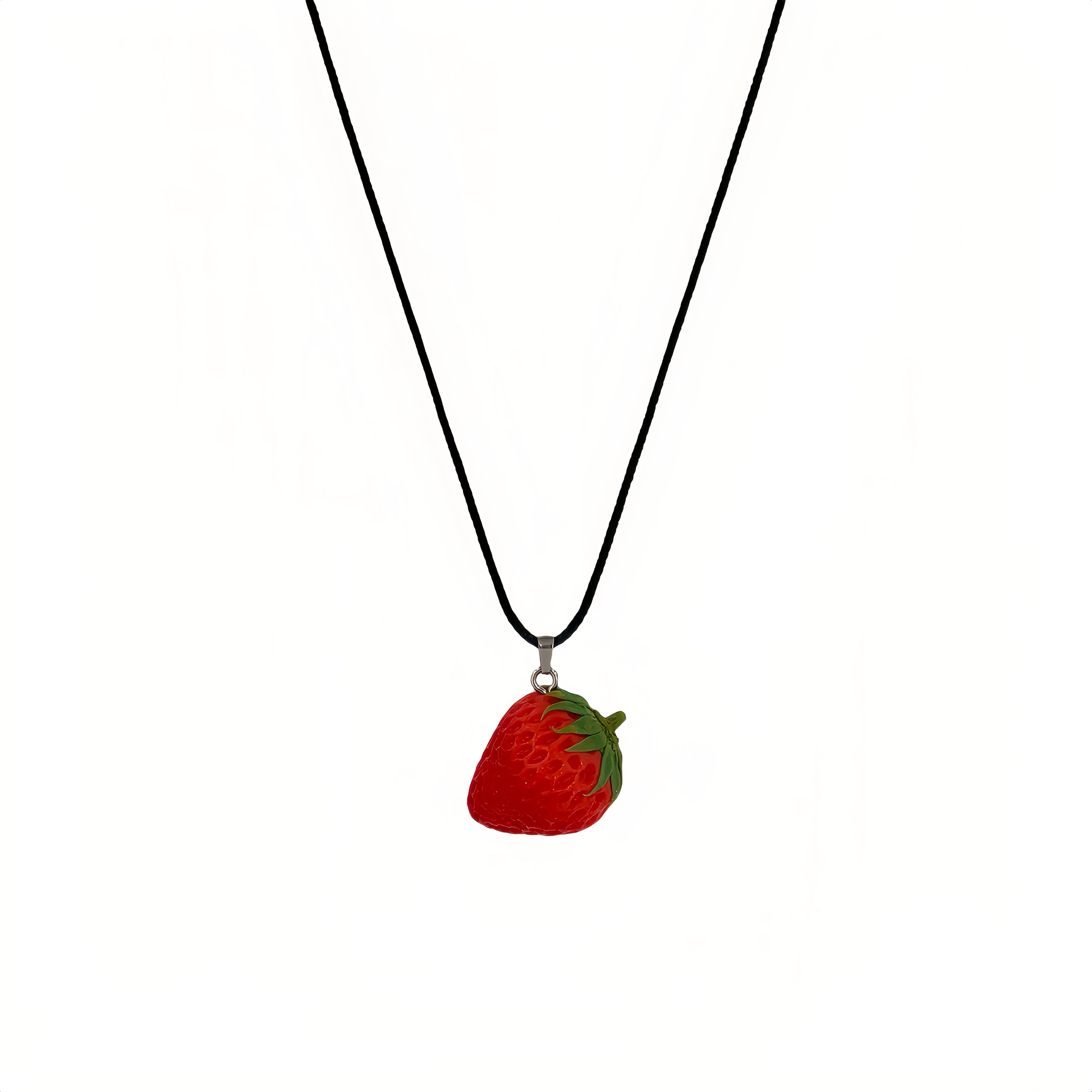 Handmade Strawberry Pendant