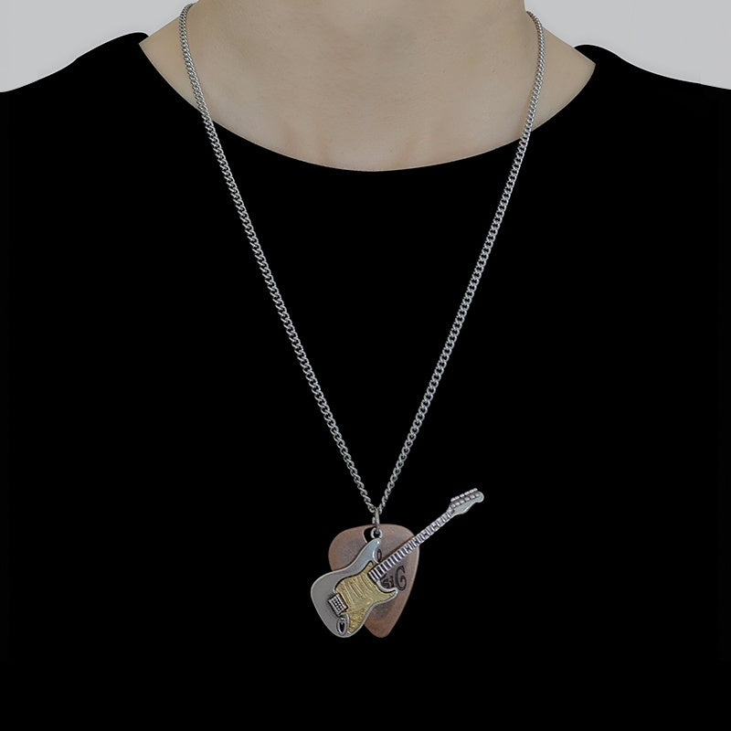 American Vintage Guitar Pick Pendant (Free shipping)