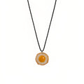 Handmade Sunny Side Up Eggs Pendant