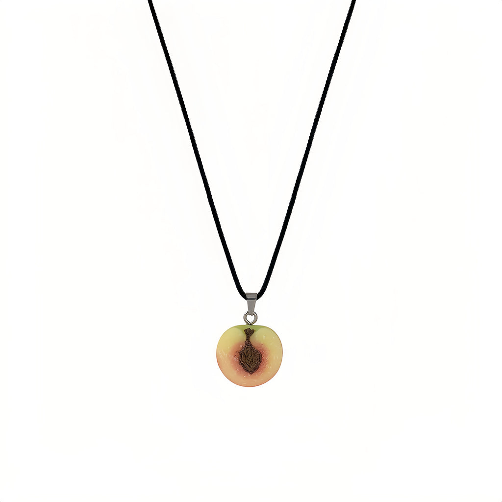 Handmade Peach Pendant