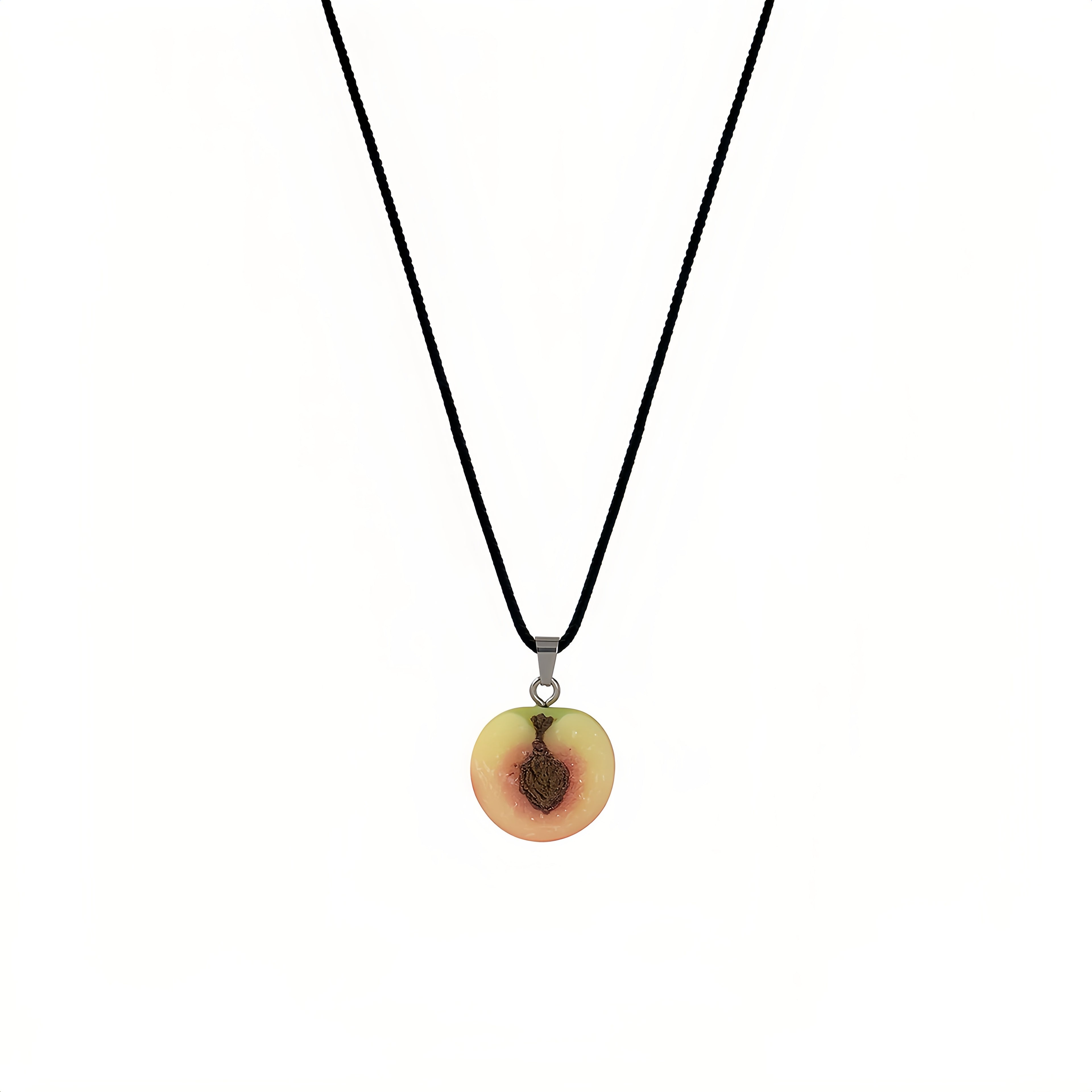 Handmade Peach Pendant