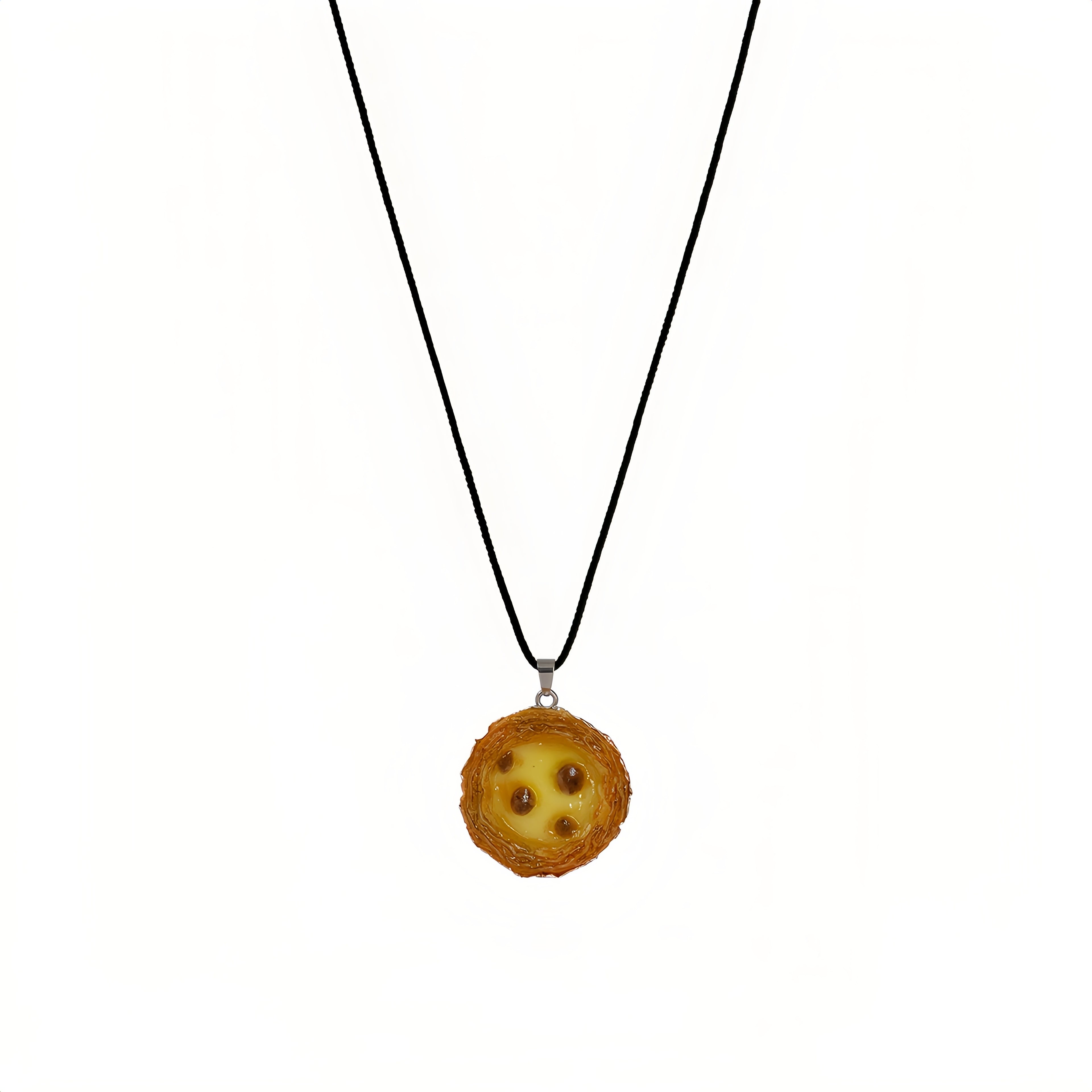 Handmade Eggtart Pendant