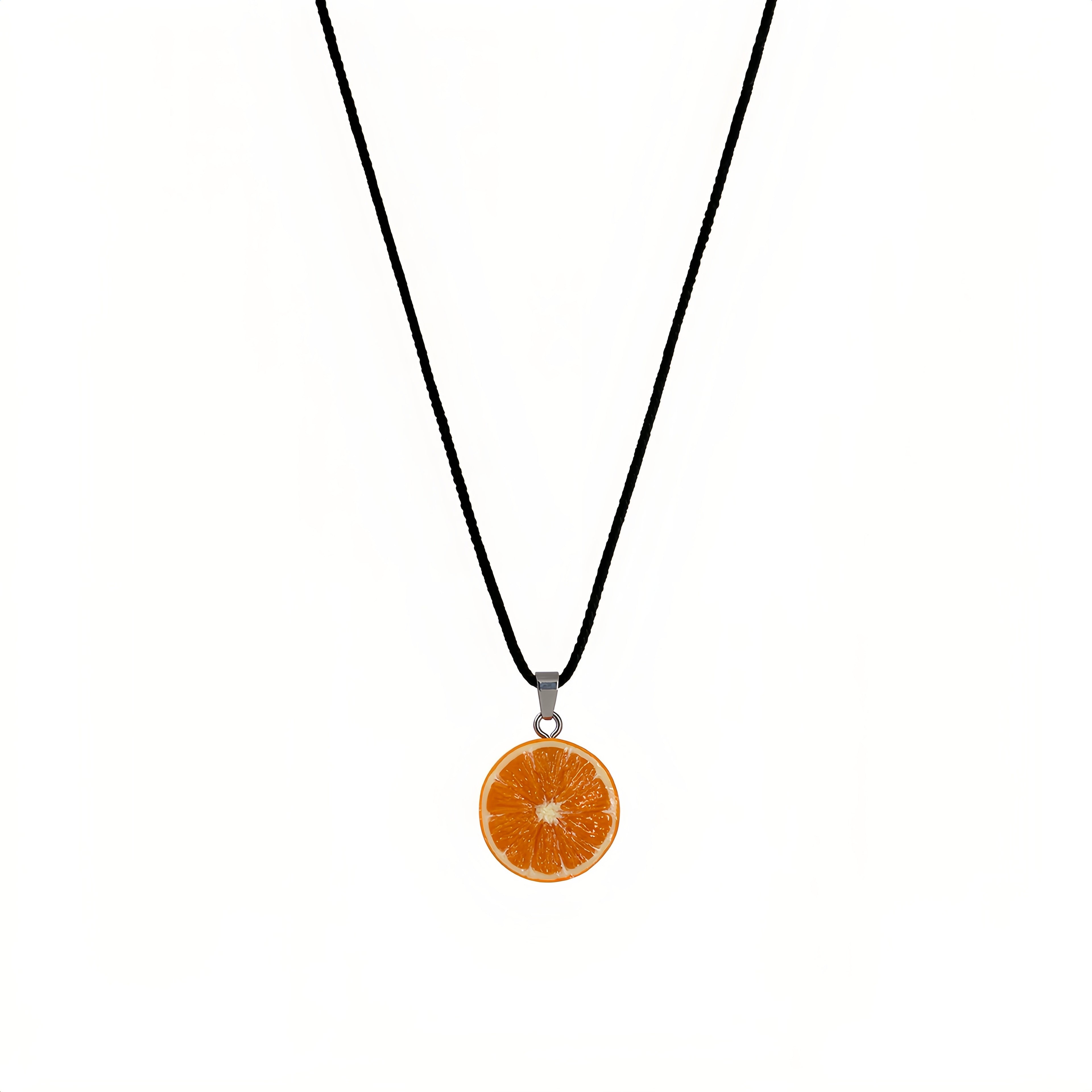 Handmade Orange Pendant