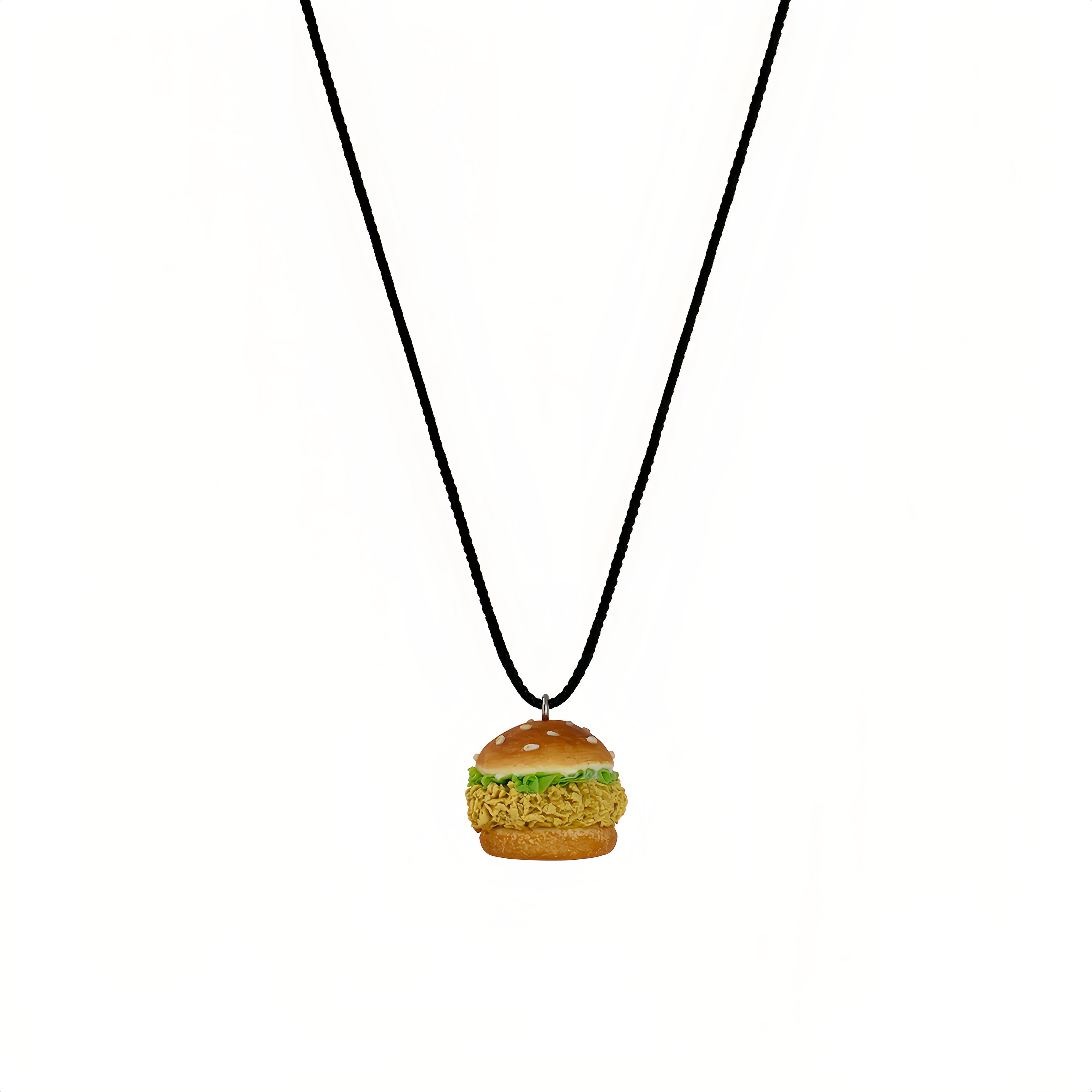 Handmade Fried Chicken Sandwiches Pendant (Free shipping)