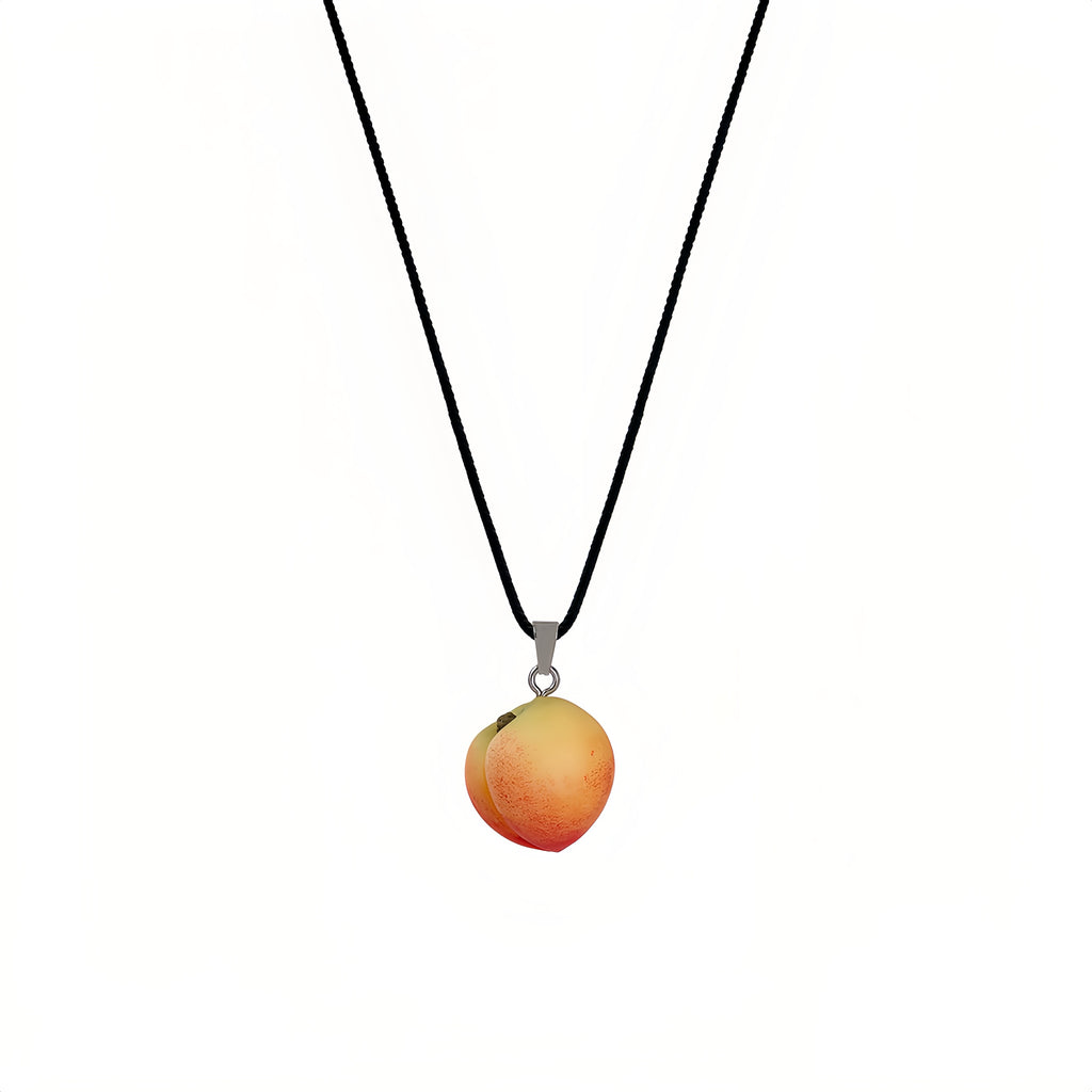 Handmade Peach Pendant