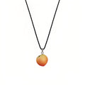 Handmade Peach Pendant