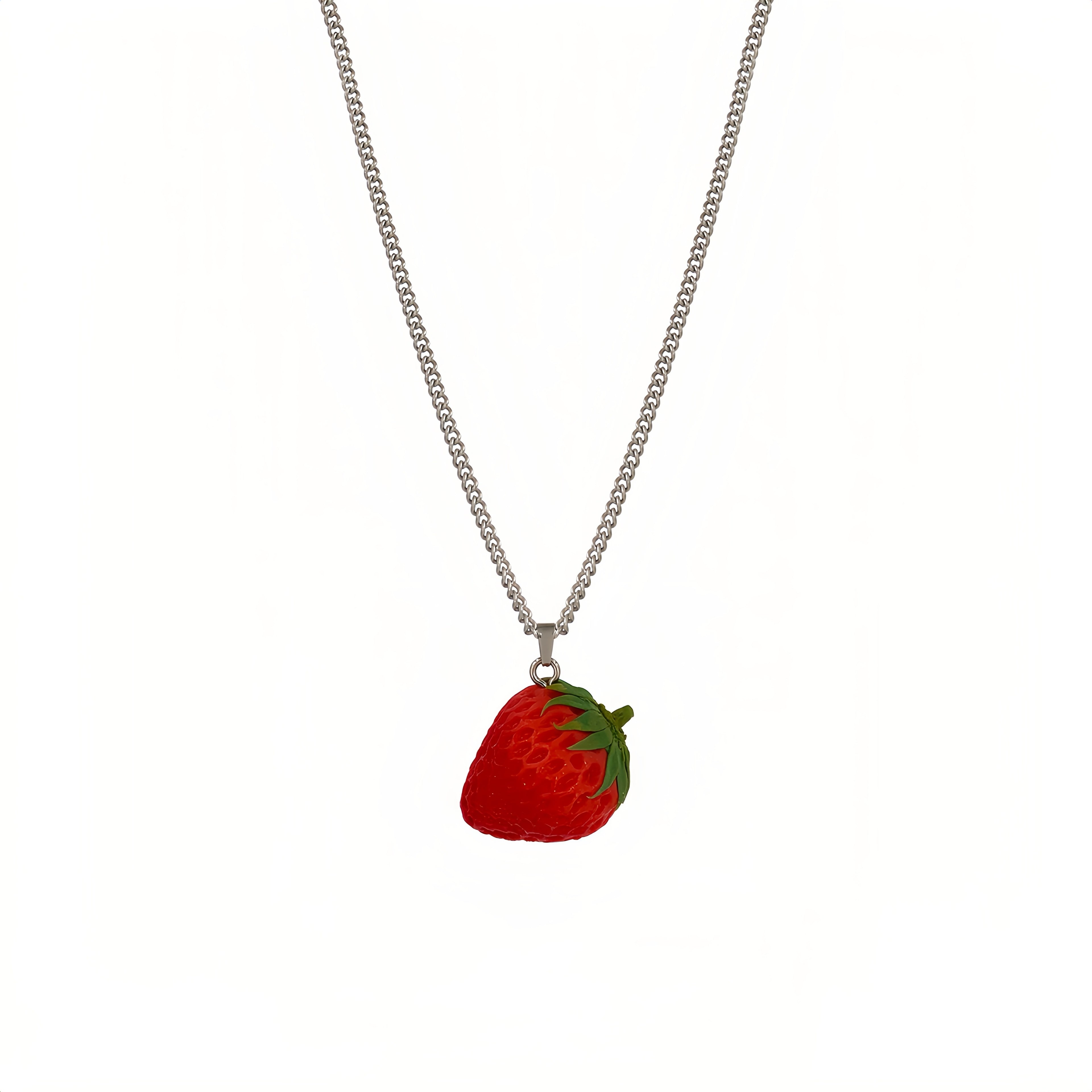 Handmade Strawberry Pendant