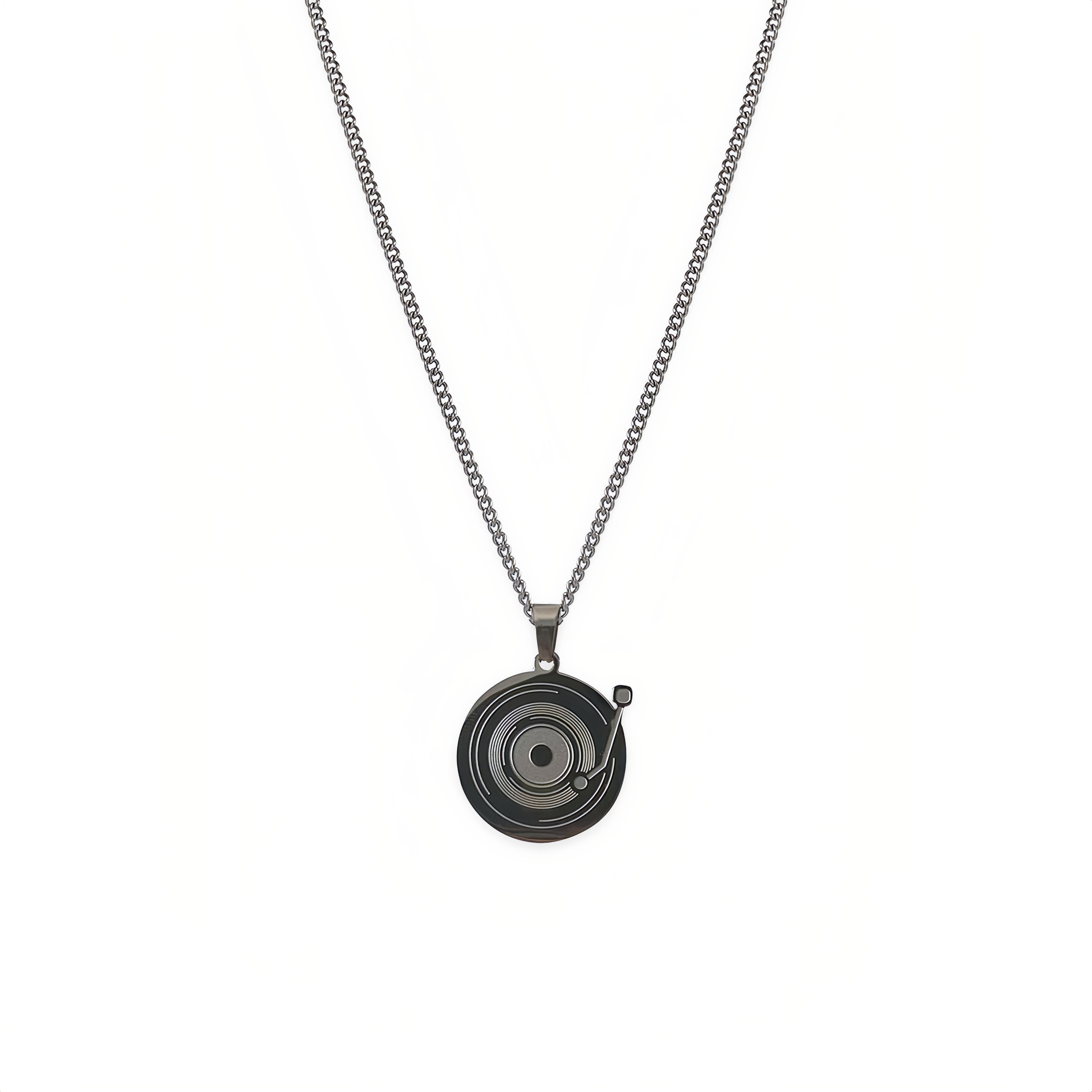 Vinyl Record Player Pendant