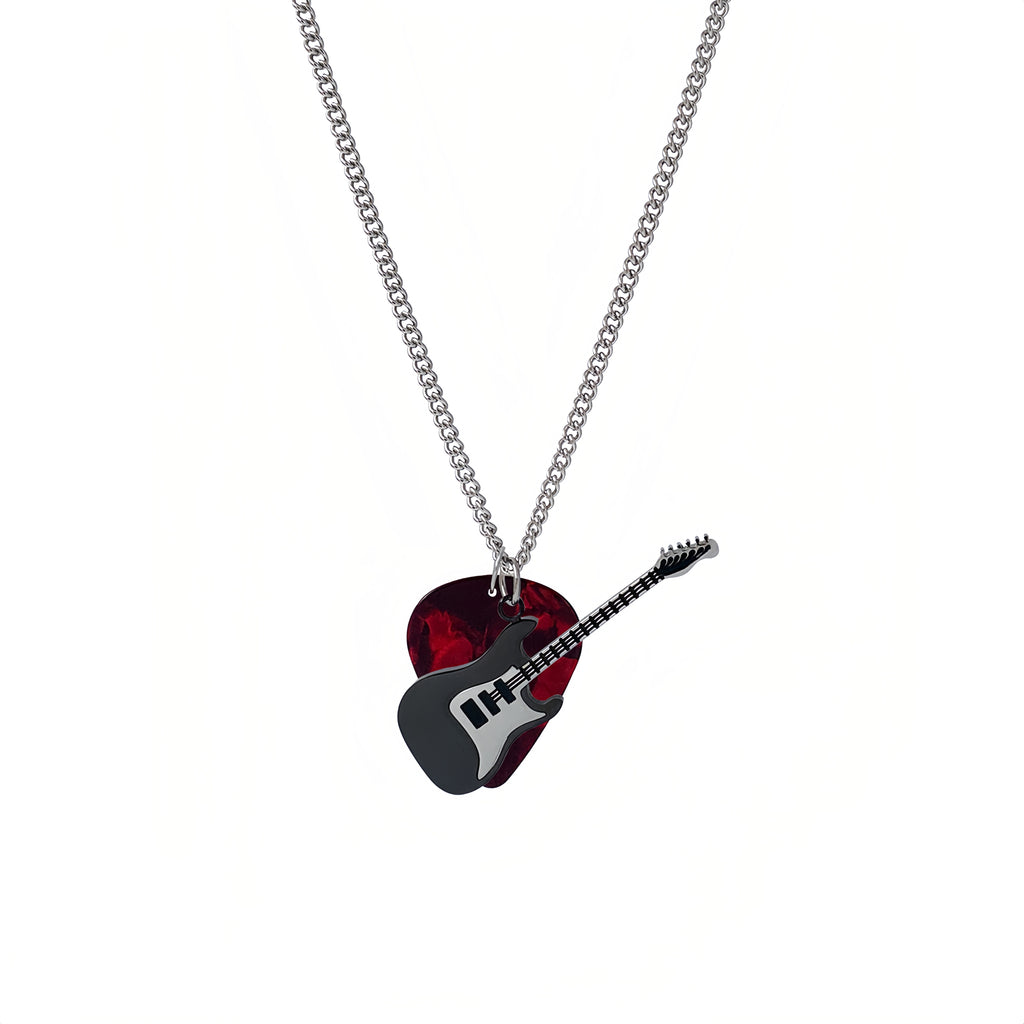 Hip-hop Guitar Pick Pendant