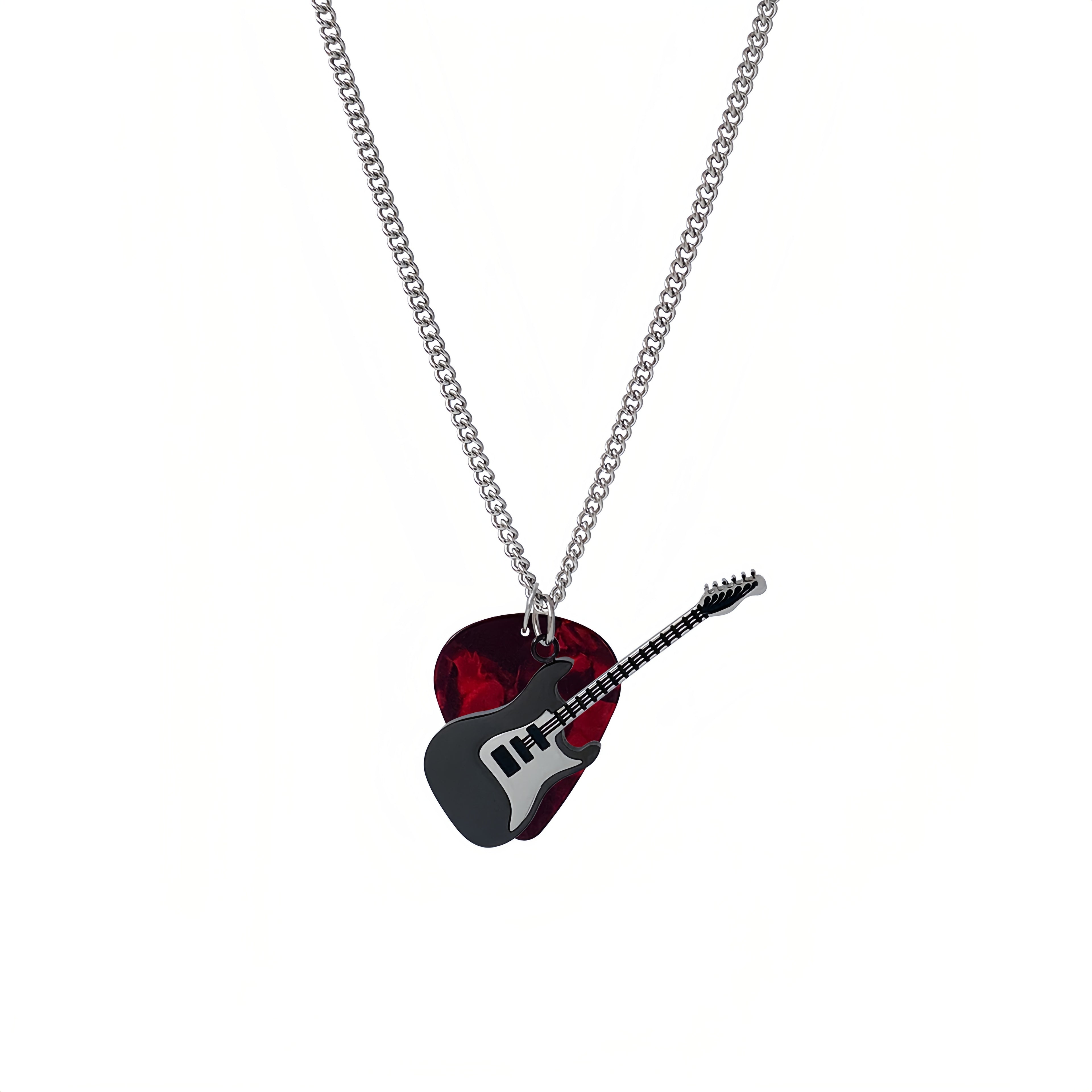 Hip-hop Guitar Pick Pendant