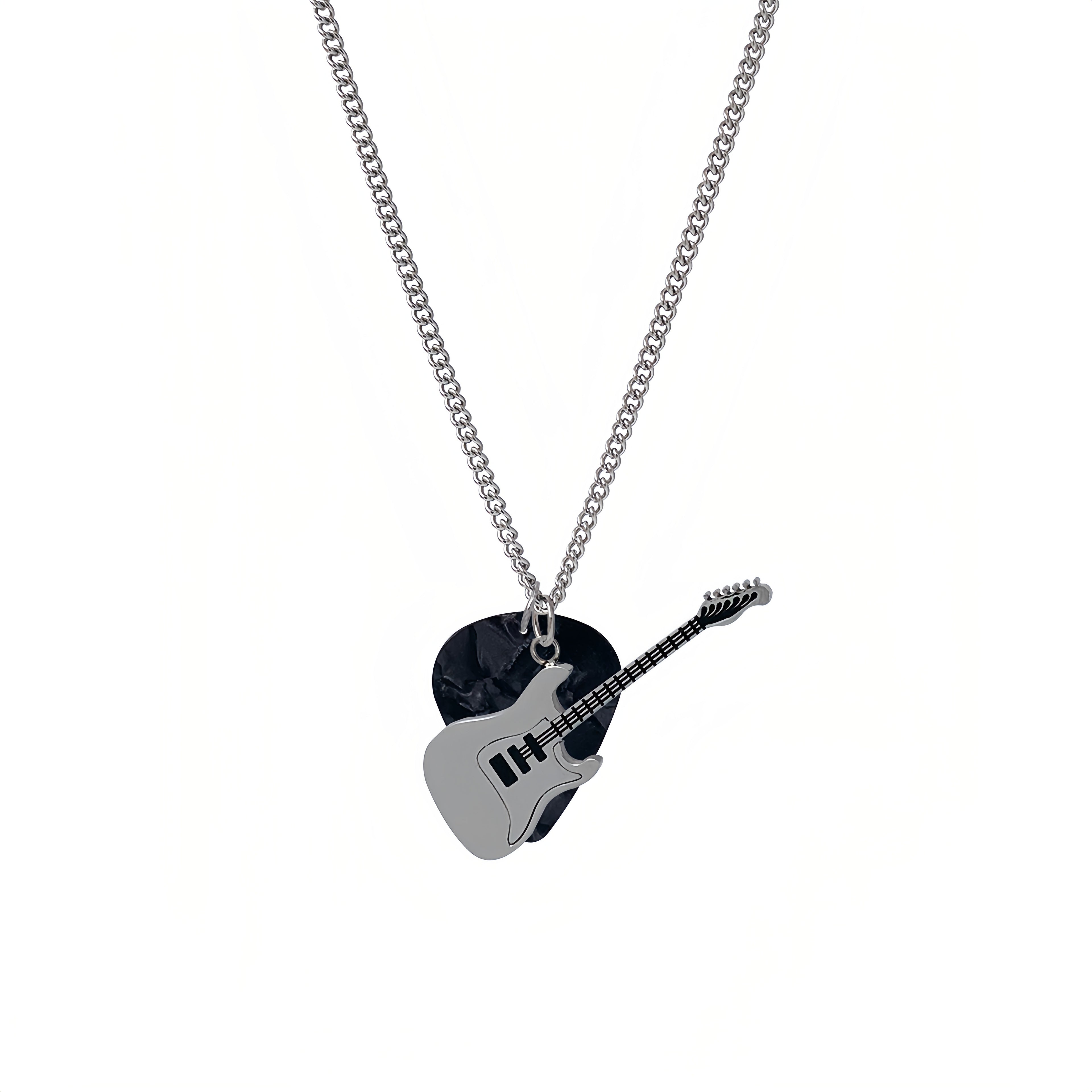 Hip-hop Guitar Pick Pendant