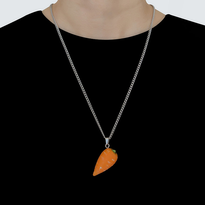 Handmade Carrot Pendant