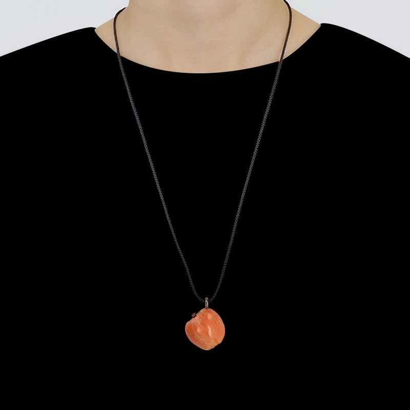 Handmade Tiny Apple Pendant