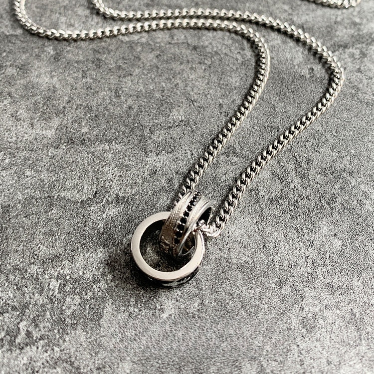 Double Ring Pendant