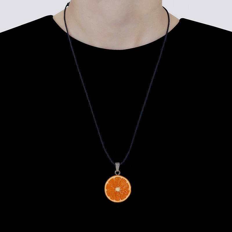 Handmade Orange Pendant