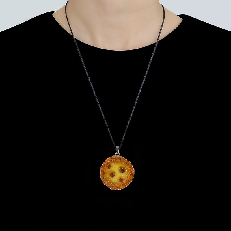 Handmade Eggtart Pendant