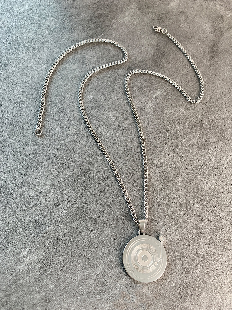 Vinyl Record Player Pendant