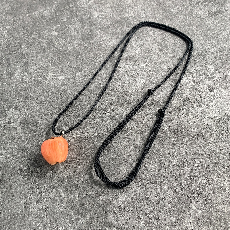 Handmade Tiny Apple Pendant