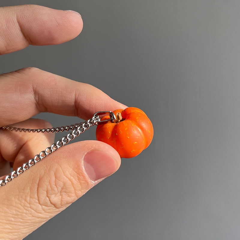 Handmade Pumpkin Pendant