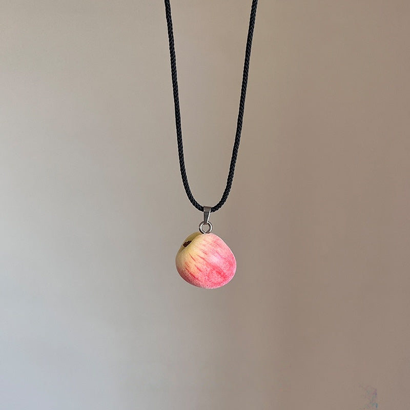 Handmade Juicy Peach Pendant
