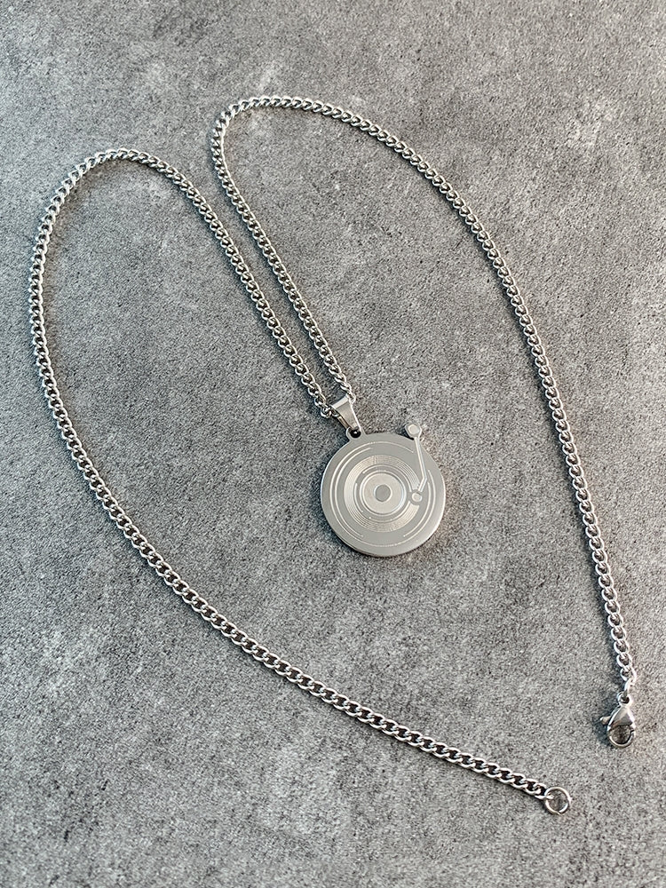 Vinyl Record Player Pendant