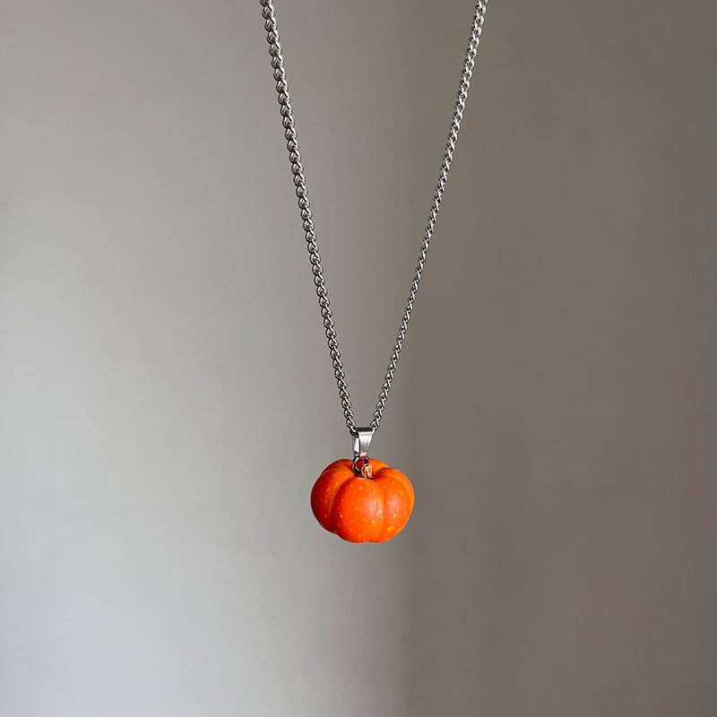 Handmade Pumpkin Pendant
