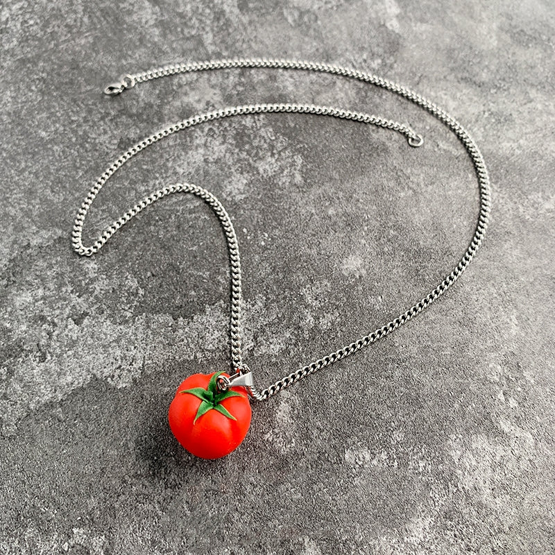 Handmade Tomato Pendant