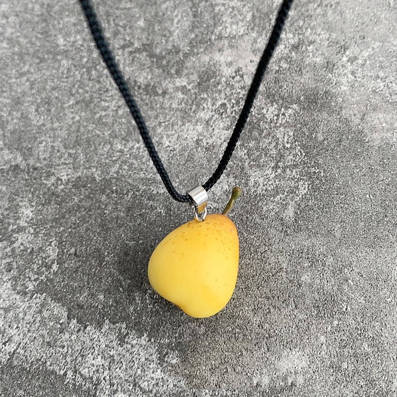 Handmade Pear Pendant