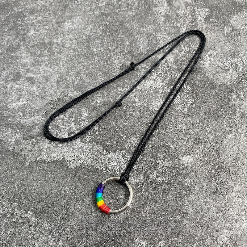 Rainbow Ring Pendant