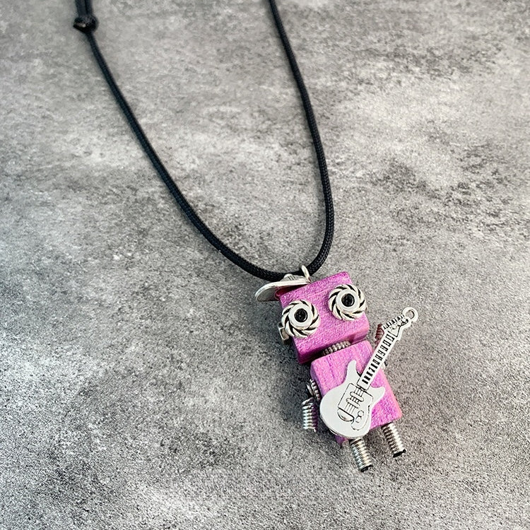 Handmade Robot Pendant
