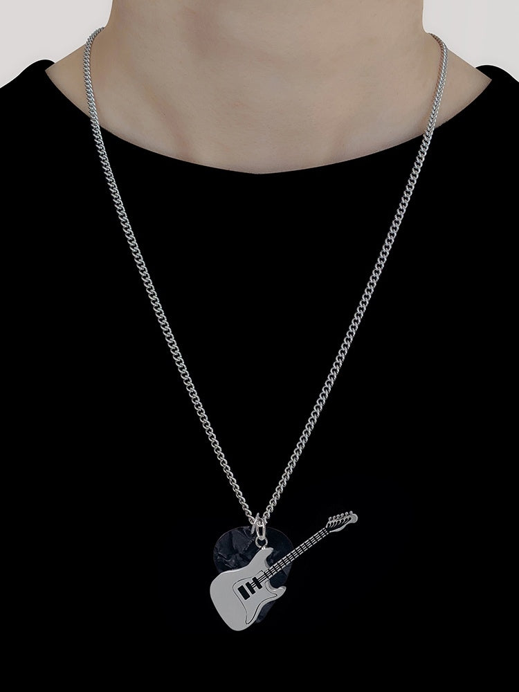 Hip-hop Guitar Pick Pendant