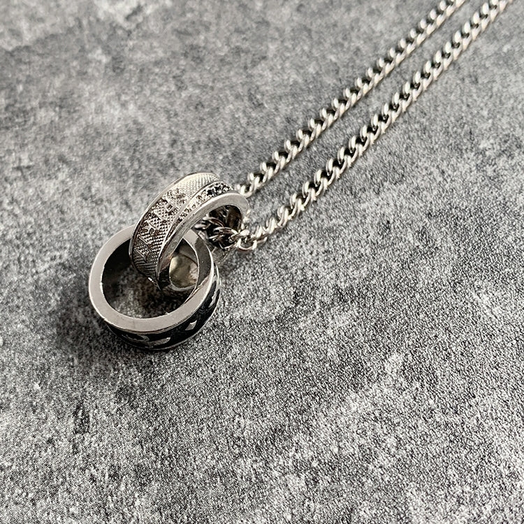 Double Ring Pendant