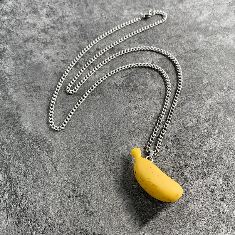 Handmade Banana Pendant