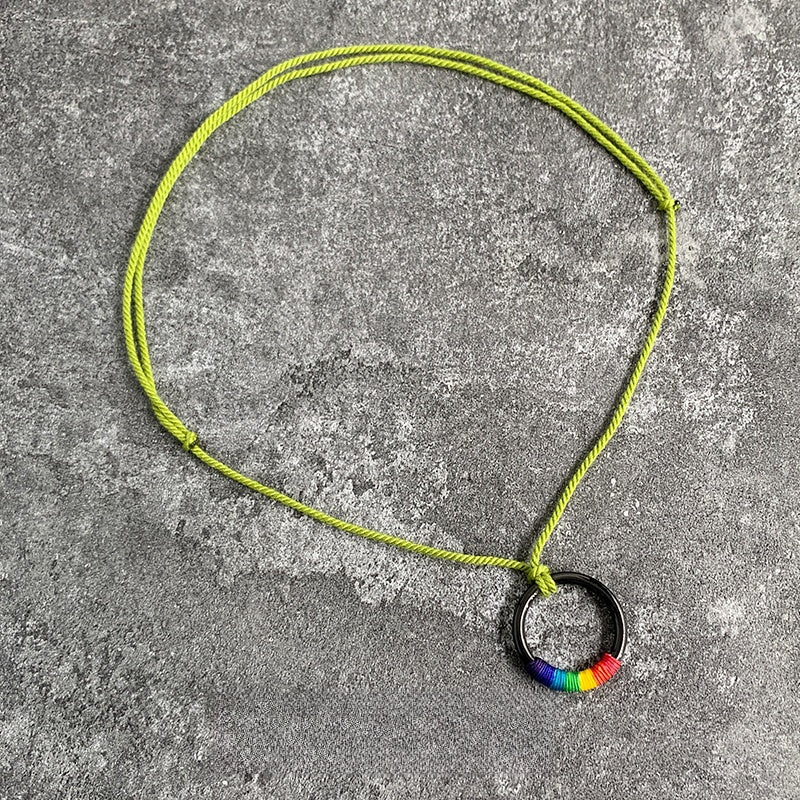 Rainbow Ring Pendant