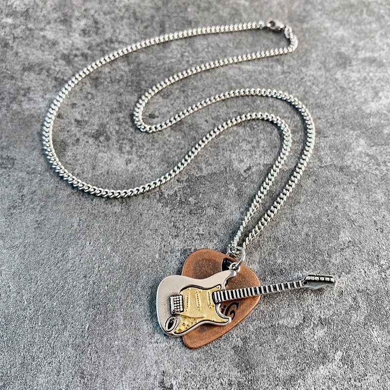 American Vintage Guitar Pick Pendant (Free shipping)