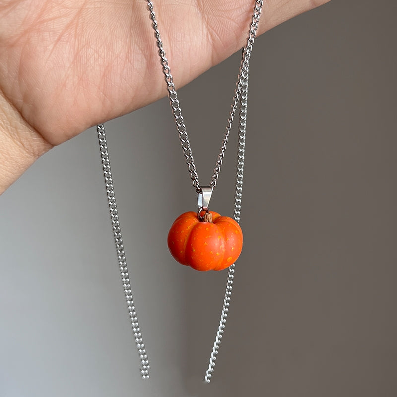 Handmade Pumpkin Pendant