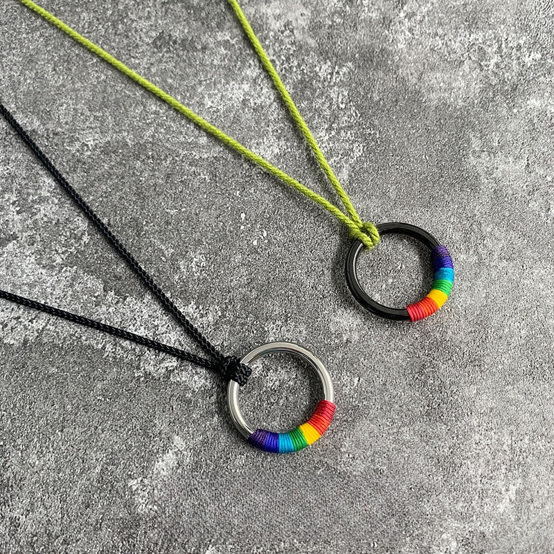 Rainbow Ring Pendant