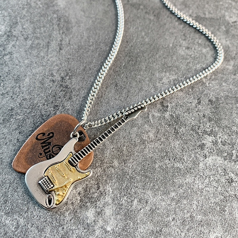 American Vintage Guitar Pick Pendant (Free shipping)