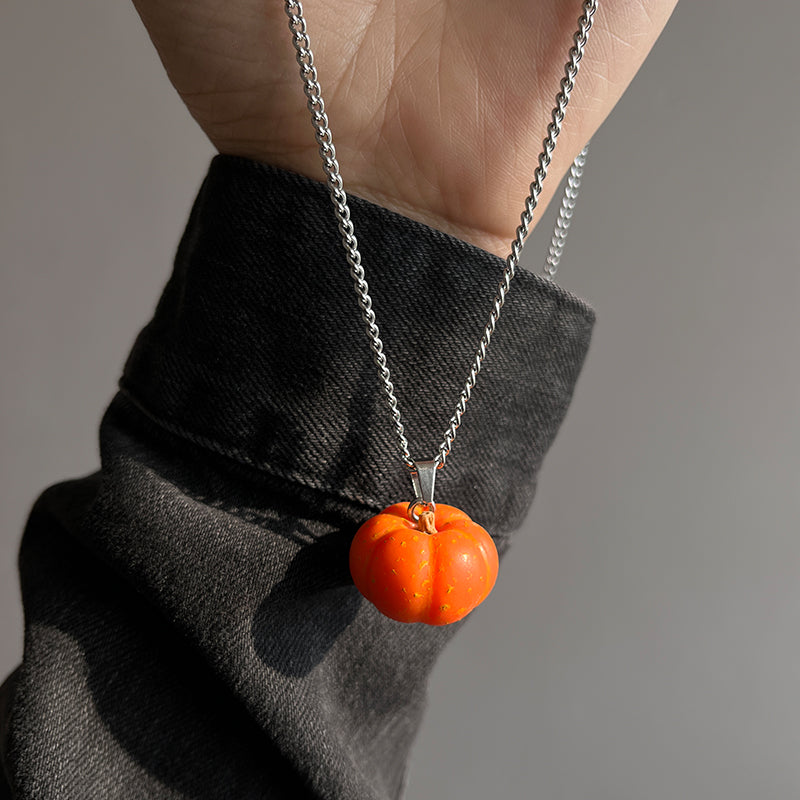 Handmade Pumpkin Pendant