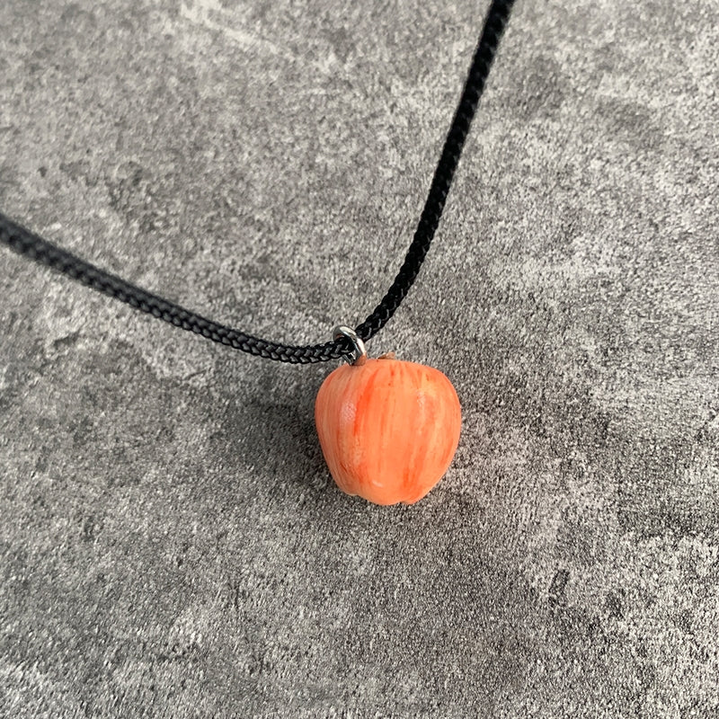 Handmade Tiny Apple Pendant