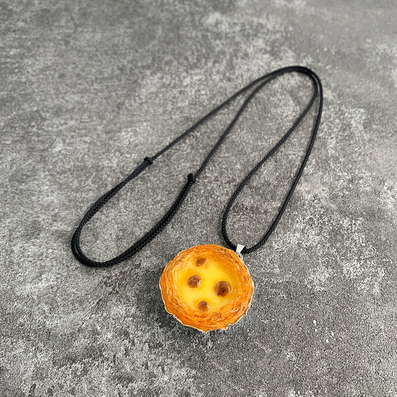 Handmade Eggtart Pendant