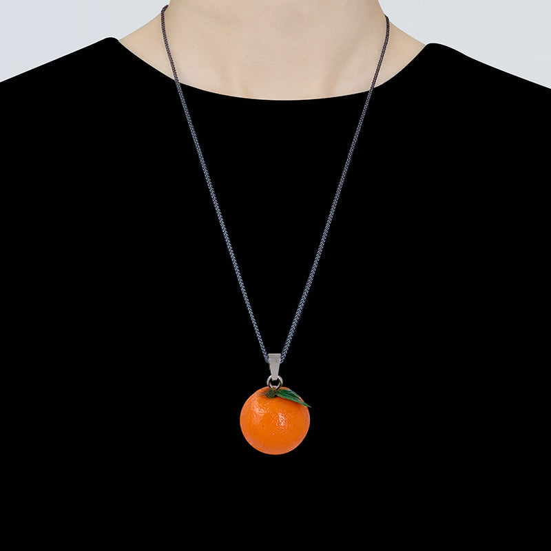 Handmade Orange Pendant