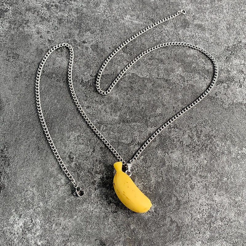 Handmade Banana Pendant