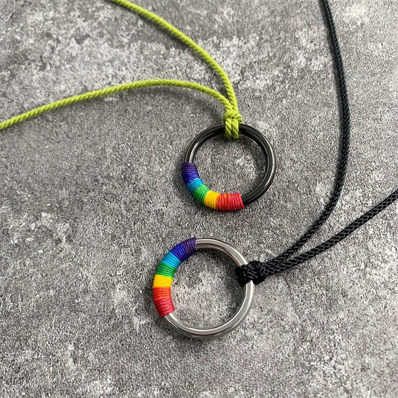 Rainbow Ring Pendant